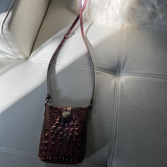 Brahmin Mini Leather Crossbody - Picture 3 of 5